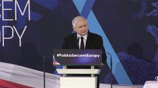 Jarosław Kaczyński - Wystąpienie Prezesa PiS w Krakowie