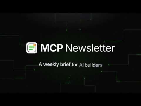 MCPnewsletter video preview