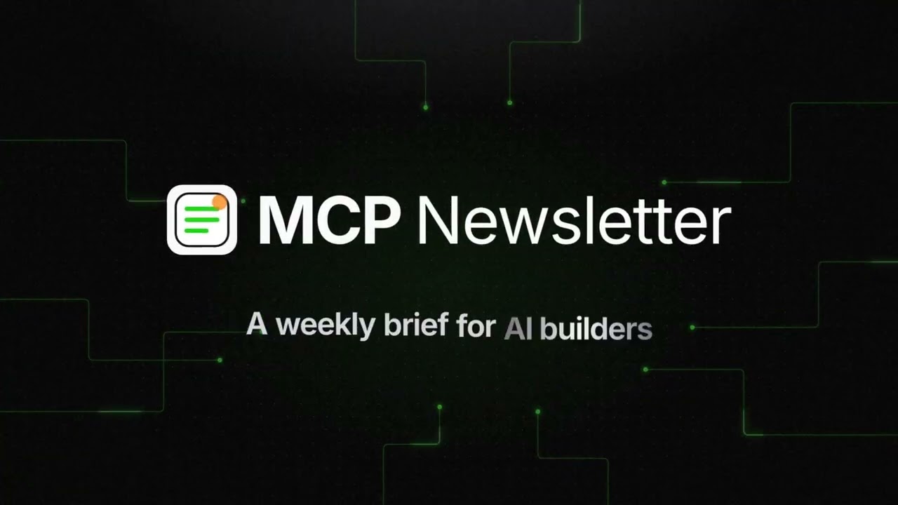 MCPnewsletter video preview