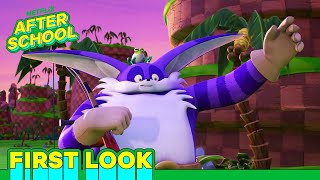 Sonic Prime | First Look | Big the Cat & Froggy | Netflix After School