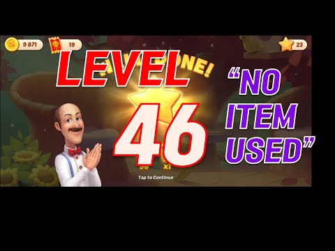 Homescapes Level 46 #No Boosters Used#