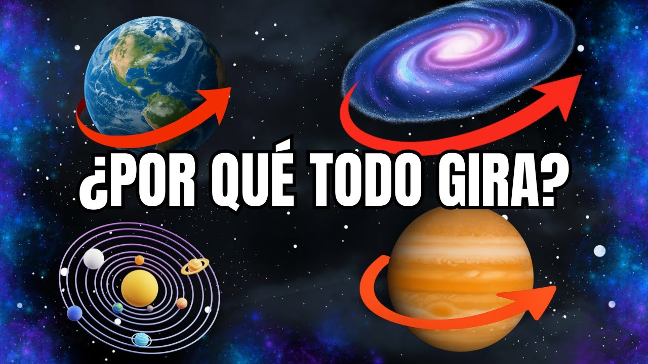 Por qué todo gira — Desde los Átomos hasta las Galaxias