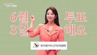 공명선거 캠페인! 국가대표 리포터가 알려드립니다! 영상 캡쳐화면