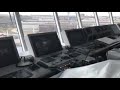 Captain Carlo On The Bridge Explains How The Ship Will Hey From Italy To California