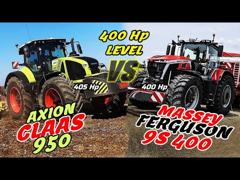 NEW Ferguson 9S.400 Vs Claas 950 AXION for 400 Hp Level | Which is better/stronger/CHEAPER? 2025