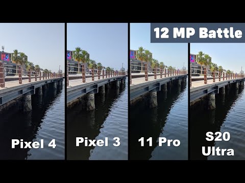 S20 Ultra vs iPhone 11 Pro vs Pixel 4 vs Pixel 3 - 12 MP Daylight Camera Comparison