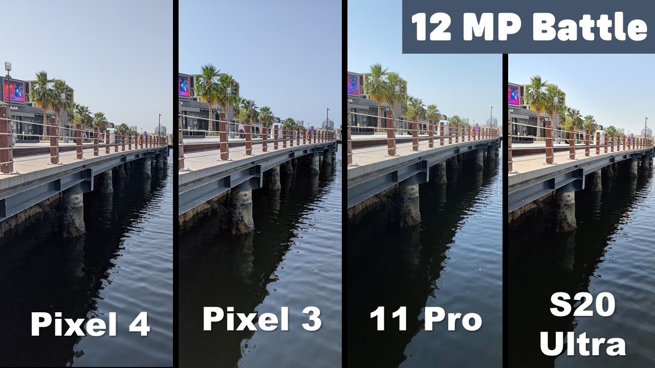 S20 Ultra vs iPhone 11 Pro vs Pixel 4 vs Pixel 3 - 12 MP Daylight Camera Comparison