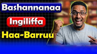 Chaanaalota Ingilifa Barachuuf Nugargaaran      #learnenglish #education #spokenenglish