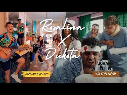 ROSALINA X DUKOTA | KONKANI MASHUP | THE 7 NOTES BAND | BLACK SAPPHIRE BAND | JOHANN