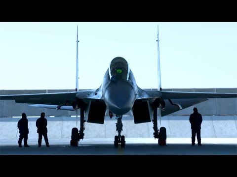 J-16 fighter jet video released by PLA Air Force