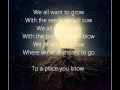 Around Us - Jónsi (lyrics)