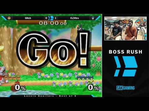 Boss Rush April Losers Quarters - Glitch (Ice Climbers) vs CL|Vitro (Marth)