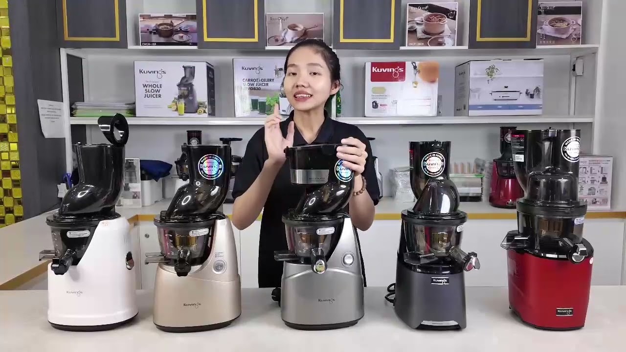 So sánh các dòng sản phẩm máy ép chậm Kuvings tại thị trường Việt Nam 2025