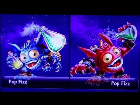 SKYLANDERS GIANTS LIGHTCORE POP FIZZ VS PUNCH POP FIZZ