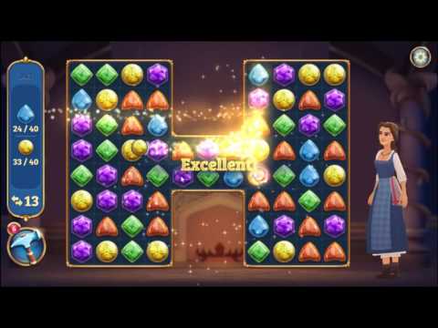 Beauty and the Beast Perfect Match Level 243 - NO BOOSTERS 👸👸👸