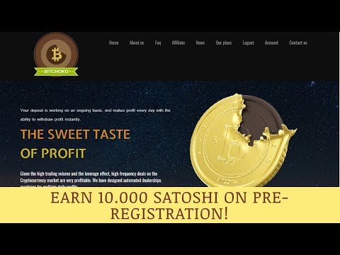 BitChoko Limited отзывы 2019, обзор, Bitcoin Cloud Mining, get Free BONUS 10 000 SATOSHI