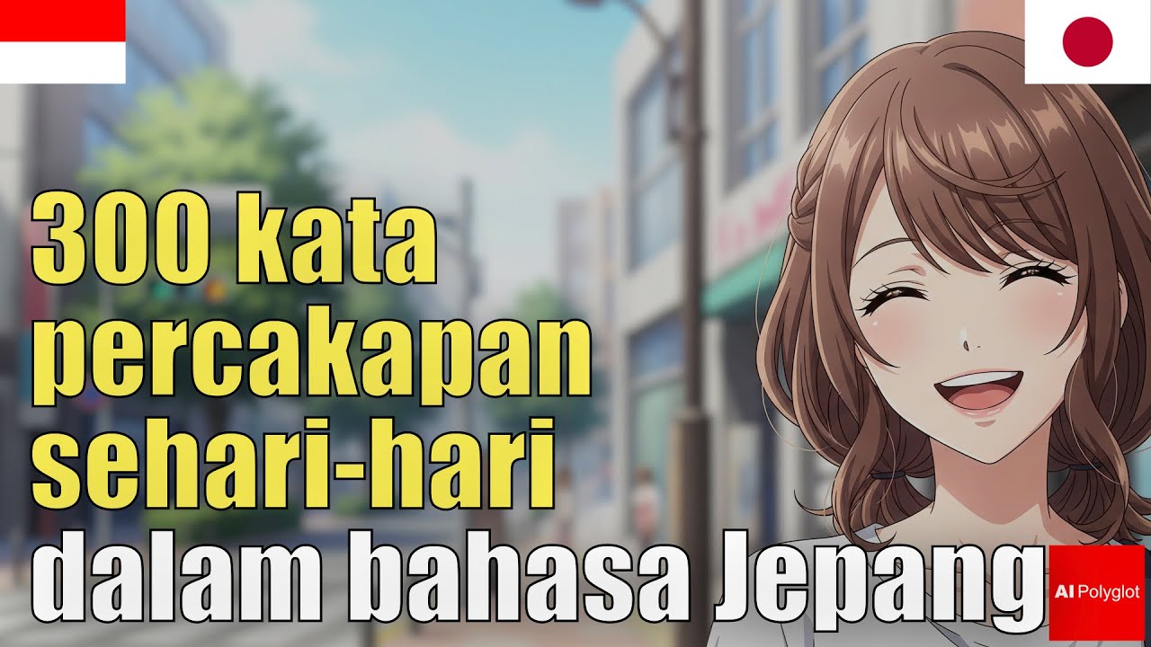 300 kata percakapan sehari-hari dalam bahasa Jepang | ungkapan penting | dengan Hiragana episode artwork