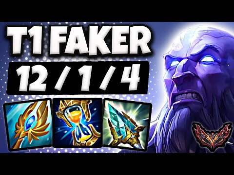 T1 Faker Ryze vs Jayce [ MID ] Korea Grandmaster 1008 LP