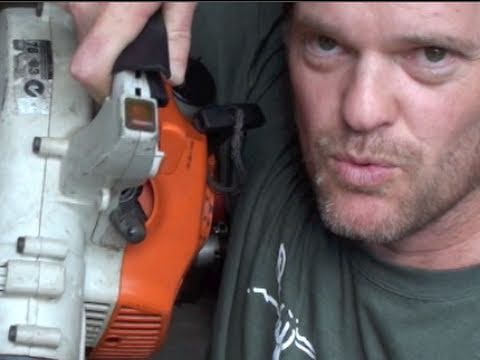 Re-starting FLOODED power tools