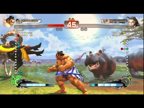 S YamaG (E.Honda) vs. Id CAFE (Rose) SSF4:AE 2012