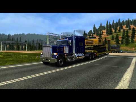 ETS2 Peterbilt 379 Oravský Podzámok - Nitra