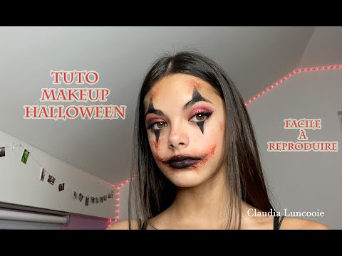 Make Up HALLOWEEN facile - Maquillage CLOWN