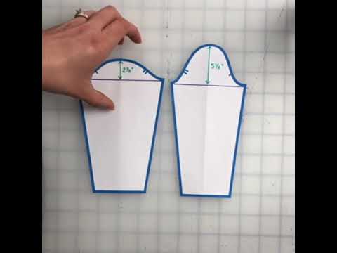 What’s the Cap height on a sleeve pattern - Sleeve Cap Heights Explained