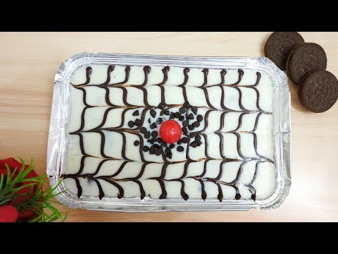 Oreo White Sauce Cake | Eggless & Without Oven ~ Bristi Home Kitchen
