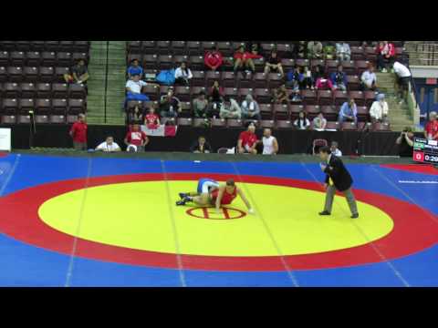 2014 Junior Pan-American Championships: 60 kg Carlos Junior (BRA) vs. Marc Magano (CAN)