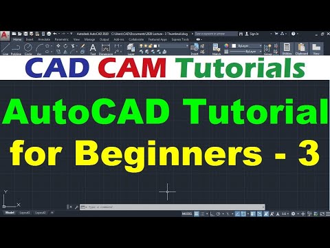 AutoCAD Tutorial for Beginners 3