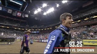 Justin McBride Went for 93 TWICE! And J.B. Mauney Conquered Smackdown | PBR Columbus