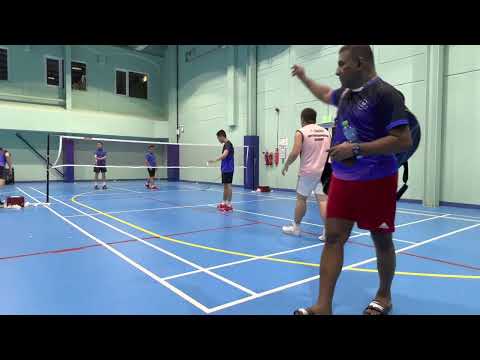 Solid Badminton Club Dubai | Paolo/Dan vs Jayvee/Jerico