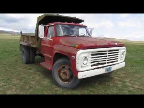 1970 Ford F600 Dump Truck 9 Box 17 Sides Hois Musser