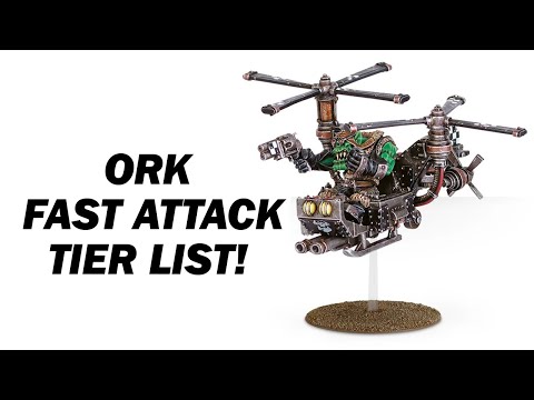 Ork Fast Attack Tier List - 9th Edition Warhammer 40k