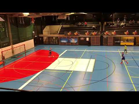 Teil 1   Viertelfinal Hallenmasters Liestal 11 11 18, FC Grenchen Da   FC Arlesheim Da