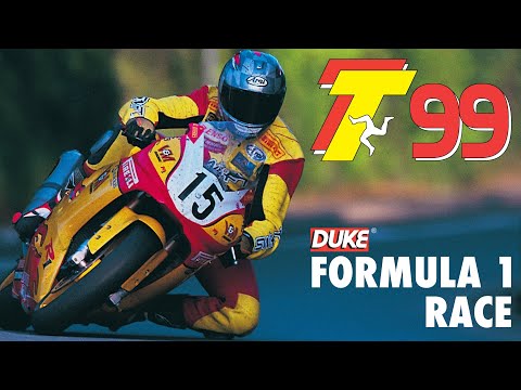 Isle of Man TT 1999 | F1 Race | David Jefferies wins his first TT