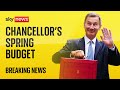Budget in full: Chancellor Jeremy Hunt delivers spring budget