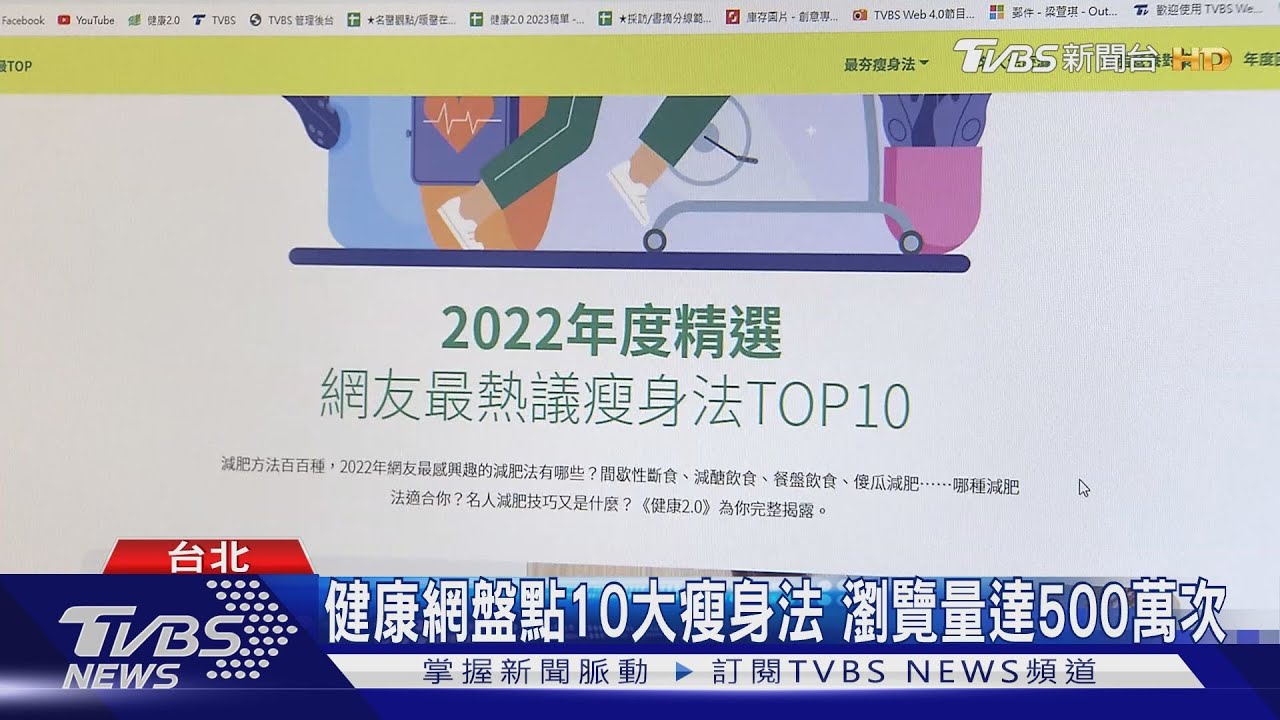 「健康2.0」盤點2022網友熱論十大瘦身法 健康熱搜關鍵字榜首是它