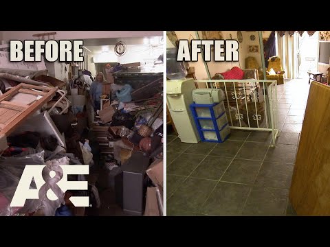 Hoarders: Mother's Violent RAGE Shuts Down Cleanup | A&E