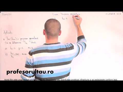 22   cls9   Functii   siruri   progresii geometrice   aplicatii   partea 3 - profesorultau.ro