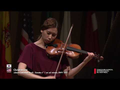 Christine Lim | CMIM Violon/Violin 2019 | Première épreuve/First Round