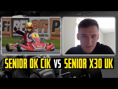 "It's more of a competition in England racing an X30 than the FIA in an OK" '17 FIA WKC Danny Keirle