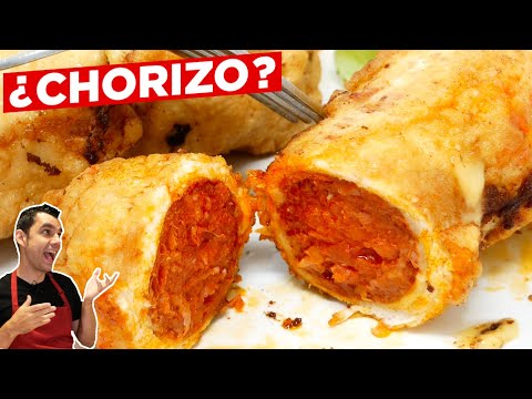 Qué DELICIOSO! Super receta de pollo TIERNO relleno de CHORIZO muy JUGOSO y rico.😍😍