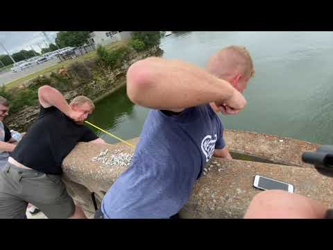 Exploding hornet nests with wrist rockets