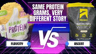 FlavCity vs Ascent: Which Protein Actually Delivers More?