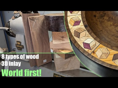 Eight Woods, One Vision - Woodturning Masterclass Featuring Creality Falcon 2 Pro 40w laser