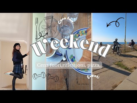 🗓Weekend: cosa ho imparato, cena fuori, riflessioni, podcast consigliato, pizza...