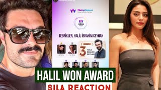 Halil Ibrahim Ceyhan Won Award !Sila Turkoglu Reaction
