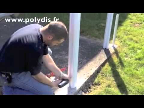 comment monter cloture pvc