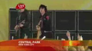 (HD) Green Day - Know Your Enemy Live At Good Morning America 05/22/2009